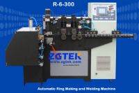 Ring making and welding integrated machine